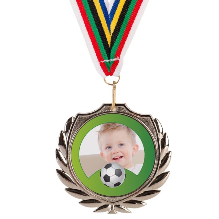 personalised medal – silver