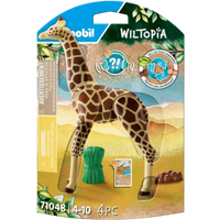 playmobil wiltopia giraffe with accessories