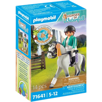 playmobil horses of waterfall tournament rider playset