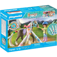playmobil horses of waterfall washable horse playset