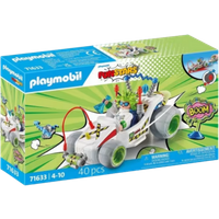 playmobil funstars racing professor playset