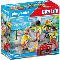playmobil city life medical team playset