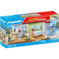 Playmobil Action Heroes Maternity Ward Playset playmobil action heroes maternity ward playset