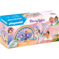 Playmobil Rainbow Pegasus with Rainbow in the Clouds Playset playmobil rainbow pegasus with rainbow in the clouds playset