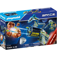 playmobil space meteoroid destroyer playset