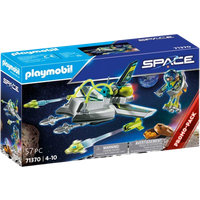 playmobil space hi tech space drone playset