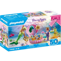 playmobil princess magic mermaids birthday party giftset