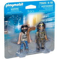 playmobil police with thief duo pack