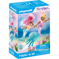playmobil princess magic mermaid children with jellyfish