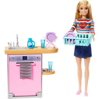 mattel barbie furniture playset – assorted