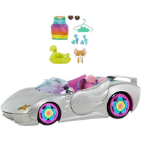 Mattel Barbie Extra Sparkly Convertible Toy Car mattel barbie extra sparkly convertible toy car