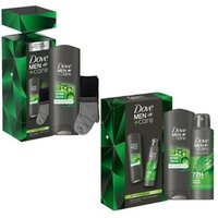 2x men+care body wash & socks gift set