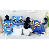 Kpop-Inspired Tiger Plush Toys: Lying tiger kpop inspired tiger plush toys: lying tiger