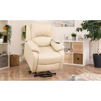 montevite dual motor riser recliner with massage and heat: black