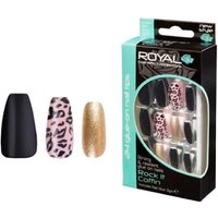 royal artificial nails rock it coffin – 24 pcs.