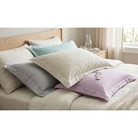 T200 Oxford Pillowcase: Ivory t200 oxford pillowcase: ivory