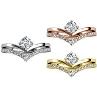 zinnia ring: silver/size 56
