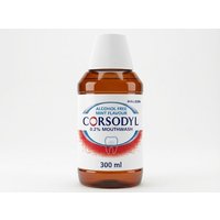 corsodyl alcohol free mouthwash mint flavour 300ml: two picks