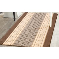 Machine-Washable Non-Slip Gel-Back Entrance Mat: 80cm x 300cm/Blue machine washable non slip gel back entrance mat: 80cm x 300cm/blue