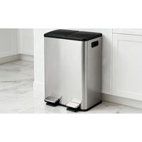 toque 60l dual pedal bin