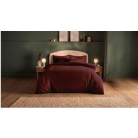 silentnight cosy brushed cotton duvet set: natural/single