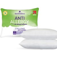 Slumberdown Anti-Allergy Pillows: Medium Support/Four slumberdown anti allergy pillows: medium support/four