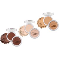 phoera sheer matte compact powder: buff beige/three