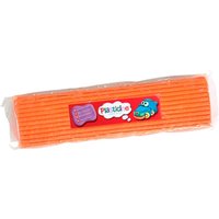 plasticine modelling clay block – orange