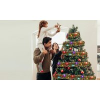 5-Meter Christmas Tinsel Garland with Lights 5 meter christmas tinsel garland with lights