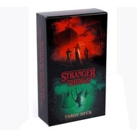 stranger things inspired tarot card deck unique artwork and guidebook