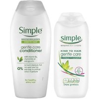 simple kind to hair gentle care conditioner 200ml 6 pack