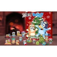 cartoon inspired 24 days christmas advent calendar: style b