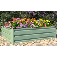 metal raised garden bed: 120cm x 90cm/one