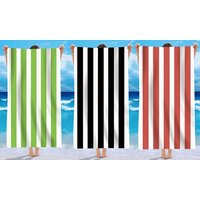 Light Blue Single Jersey Striped Summer Beach Towel Bath Towel light blue single jersey striped summer beach towel bath towel