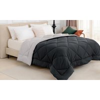 coverless 10.5 tog all seasons reversible duvet: single coverless 10.5 tog all seasons reversible duvet/grey