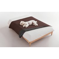 Dog Furniture Protector Pet Bed Mat Sofa Cover: Brown/M dog furniture protector pet bed mat sofa cover: brown/m