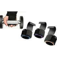 Weightlifting Hooks Gym Grip Straps: Pink weightlifting hooks gym grip straps: pink