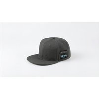 outdoor sports bluetooth headphone sun hat : black