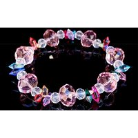 131 Pieces DIY Bracelet Kids Charm Bracelet Making Kit Beads Bracelet DIY Craft:Multicolour 131 pieces diy bracelet kids charm bracelet making kit beads bracelet diy craft:multicolour