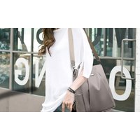 Anti-Theft Backpack: Grey anti theft backpack: grey