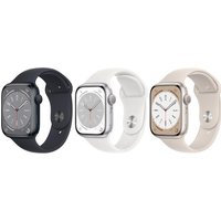 refurbished apple watch series 8 gps (2022) grade a: midnight/45mm
