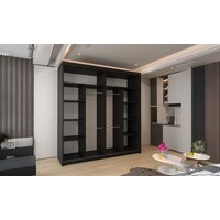 estonia 2 door sliding wardrobe: white/203cm