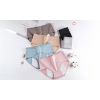 women’shigh waist breathable leak proof hipster panties:dust rose /3xl