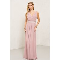 TFNC Kily Pale Mauve Maxi Dress tfnc kily pale mauve maxi dress
