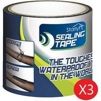 waterproof tape starlyf sealing tape pack of 3 | best direct uk