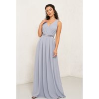 TFNC Kily Blue Grey Maxi Dress tfnc kily blue grey maxi dress