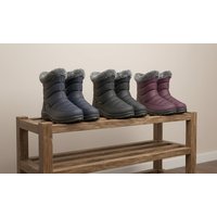 cotswold longleat water resistant womens wellingtons: black/uk 8