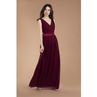 TFNC Kily Burgundy Maxi Dress tfnc kily burgundy maxi dress