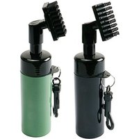 golf club cleaning brush with squeeze bottle:two pack/ green