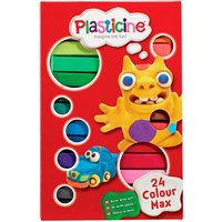 plasticine colour max – 24 pcs